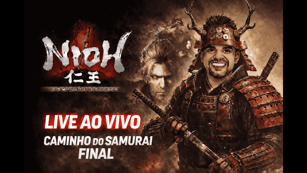 NIOH NO PC! O Caminho  do Samurai Final ⚔️🔥missão ao vivo de RaiyatoGames