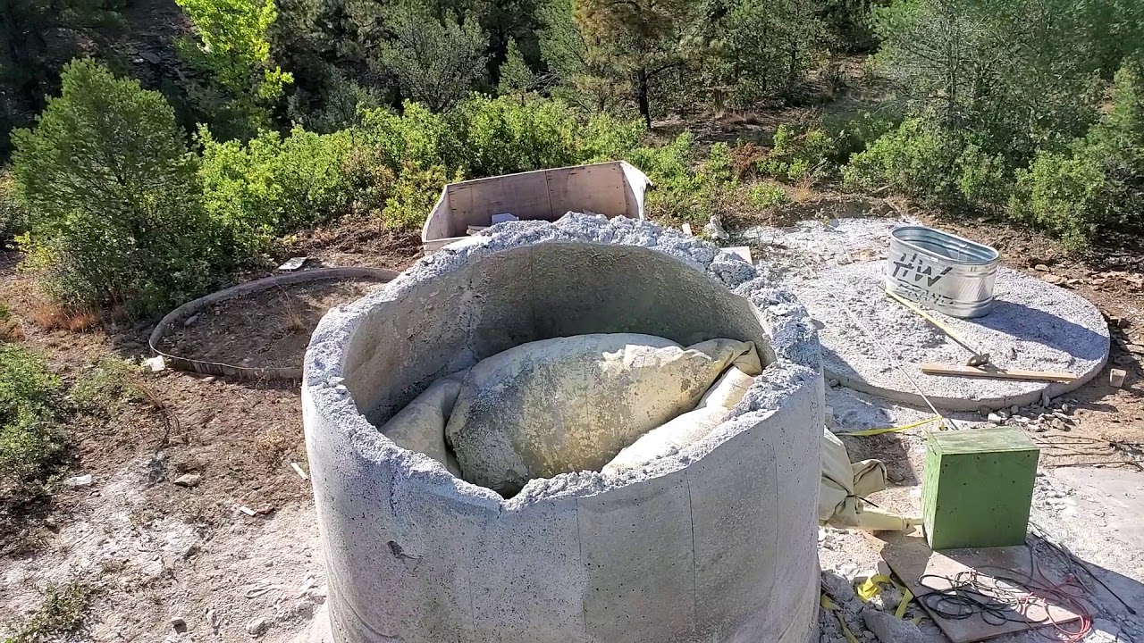 First Ever: Double Air-Form EPIC Pour #aircreteharry #EPICproject #aircrete #offgrid #domebuild #diy