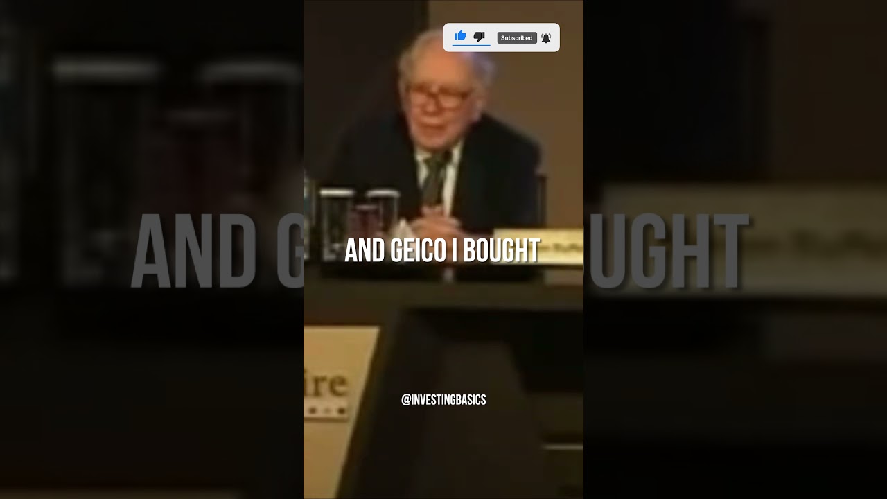 Warren Buffett: How I Bought Geico