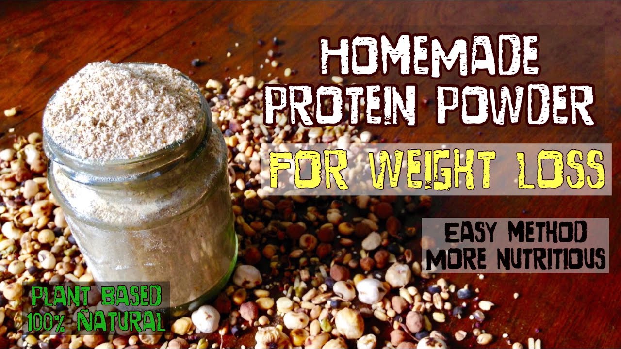 HomeMade Protein Powder | How to make protein powder for weight loss at home| healthy easy Method