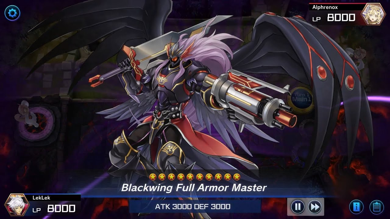 BLACKWINGS 1ST TURN UNBEATABLE BOARD IN PLATINUM RANK | Yu-Gi-Oh! Master Duel
