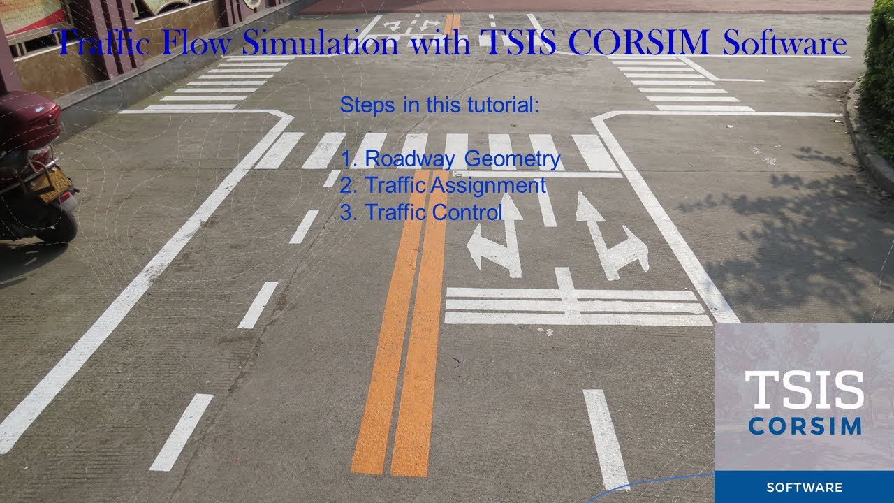 Traffic Flow Simulation with TSIS CORSIM Software