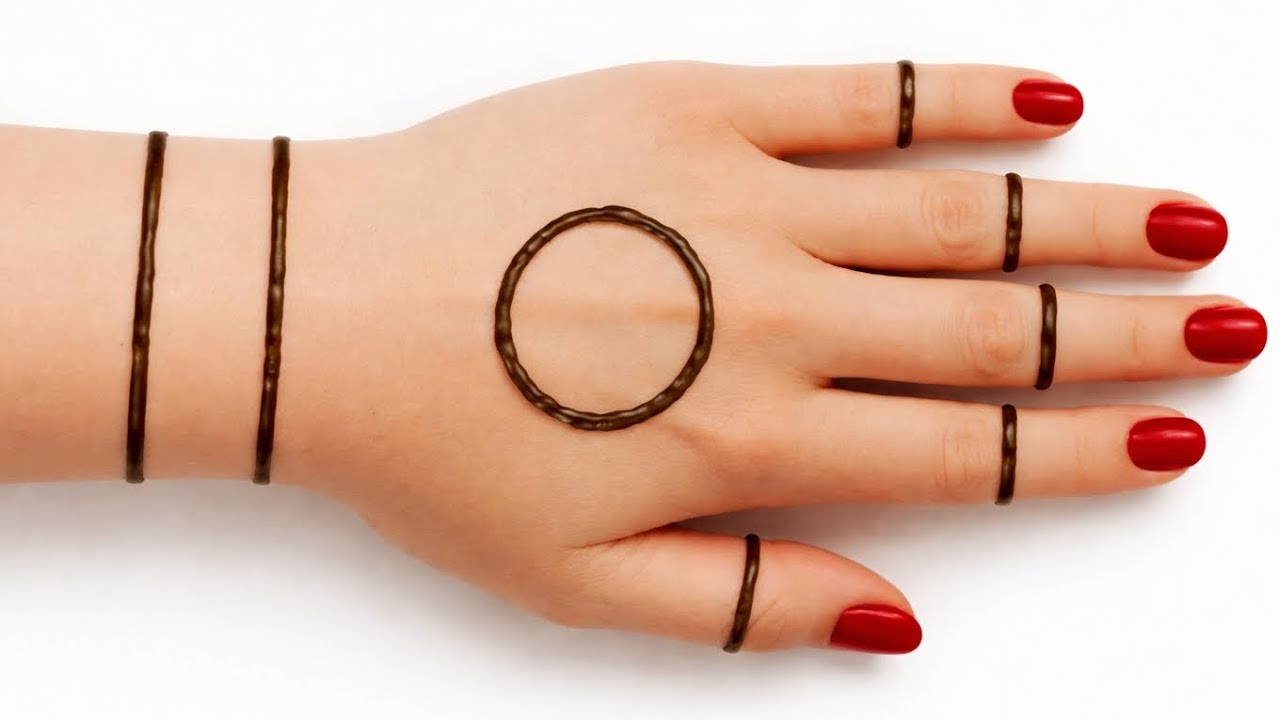 New Trending Mehndi Design 2026 | Easy & Modern Style | beautiful stylish mehndi design | 