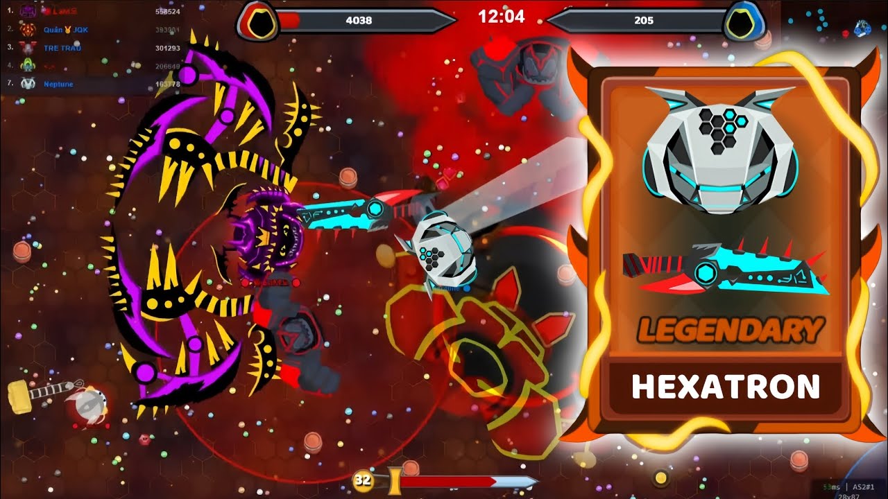 Evowars.io🕹️Lụm Mega bằng kiếm mới quá phê 😋