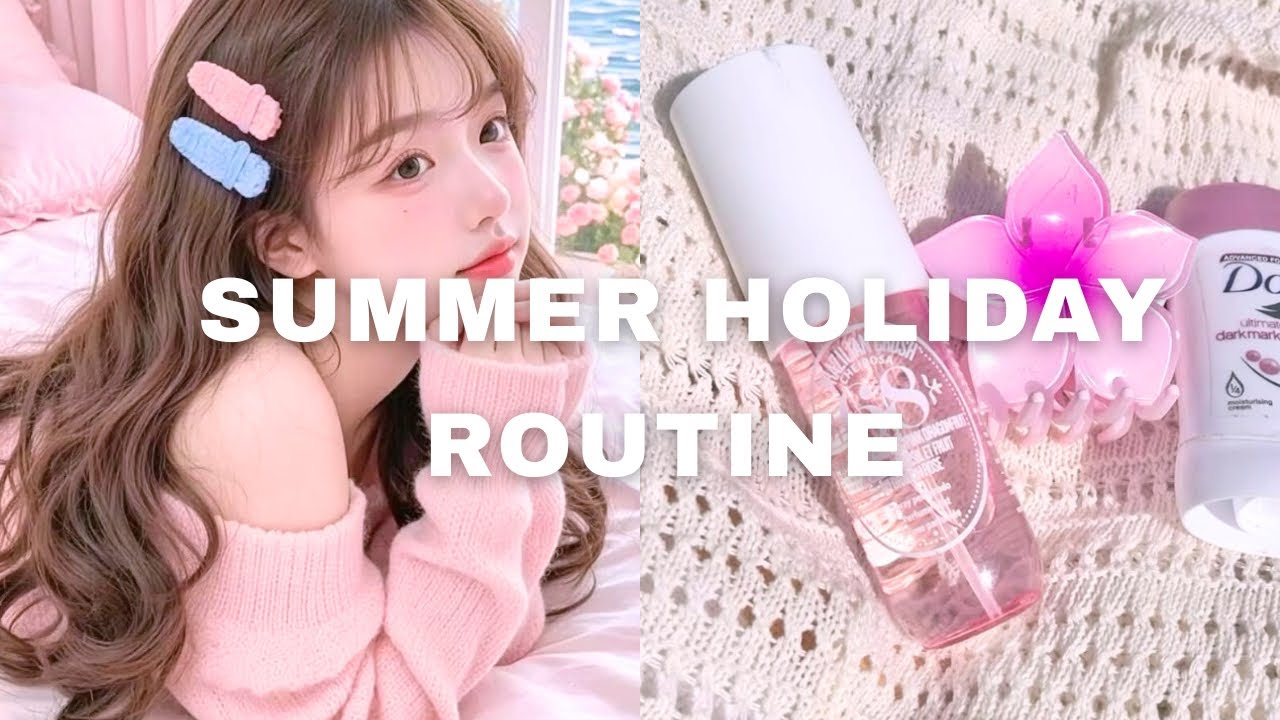 Summer holiday routine for teens✨🌸.  From 10 - 18 years old.