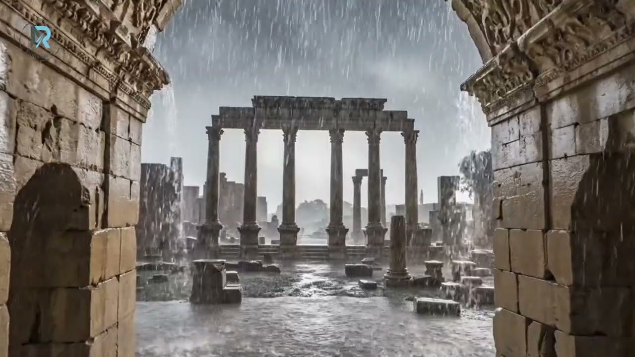 10 Minutes of Heavy Rain & Thunder | Natural White Noise for Deep Focus| Rainy Nook
