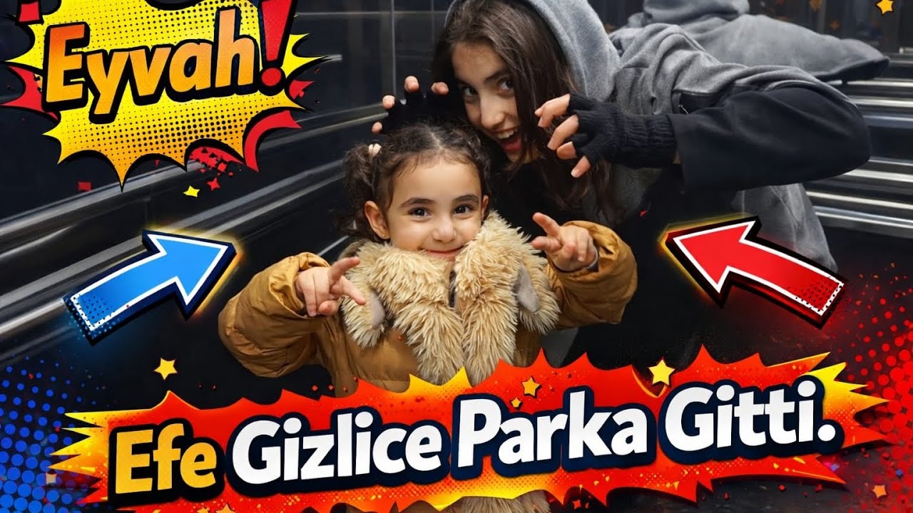 EFE GİZLİ GİZLİ PARKA GİTTİ VE BİRİ ONU KAÇIRMAYA KALKTI!?😲😱