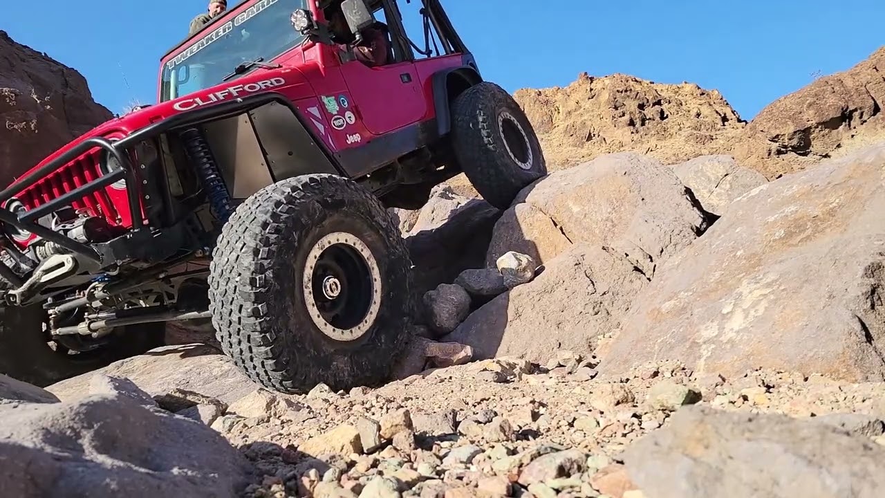When in Calico, you must Jeep Wall Street....