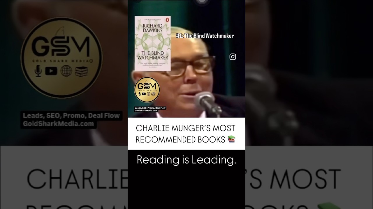 Charlie Munger’s Top 18 Book Recommendations 
