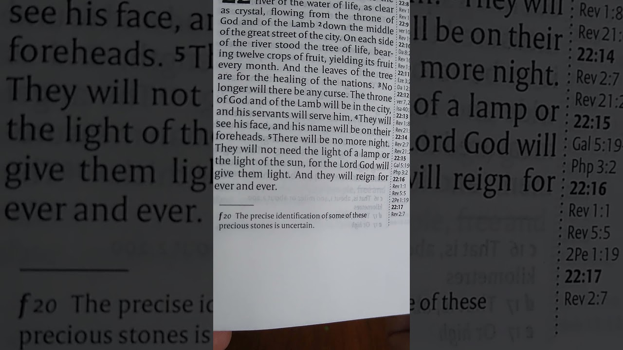 Week 52 - Day 5 (part 2) (260/260) Psalm 150, Revelation Chapter 22