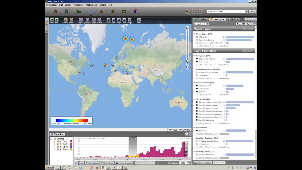 Battle of the Atlantic in EH-Palantir Database