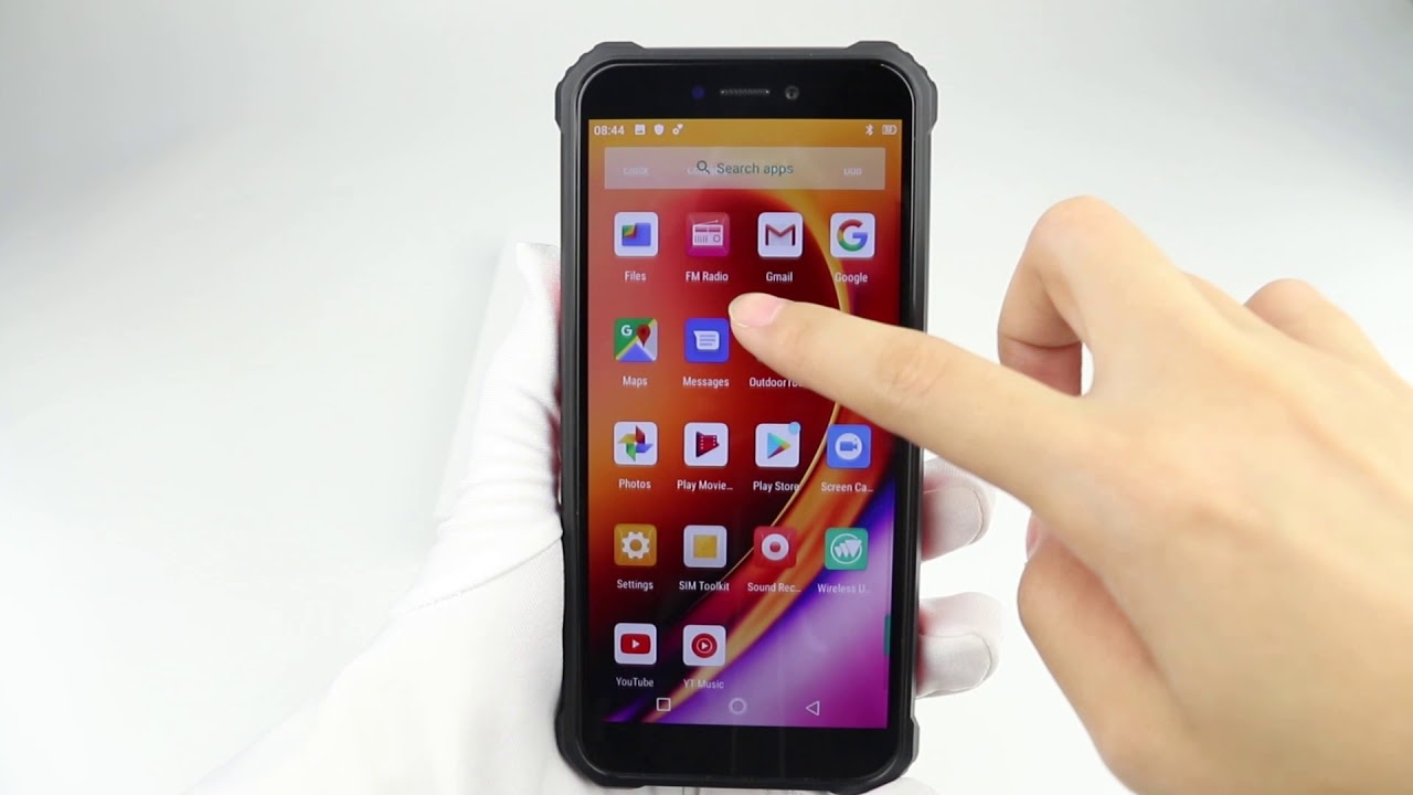 WP5 Rugged Smartphone Unboxing Video-Super Large 8000mAh Big Battery