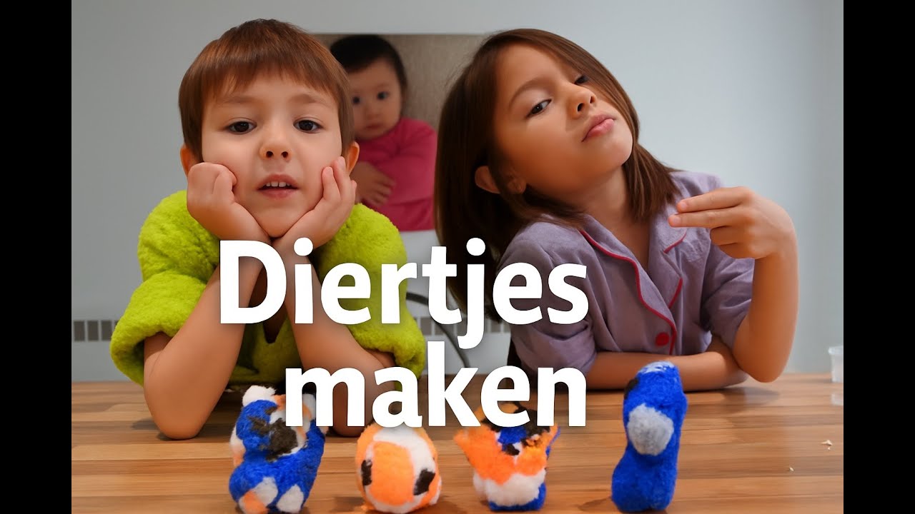 We maken onze eigen dieren