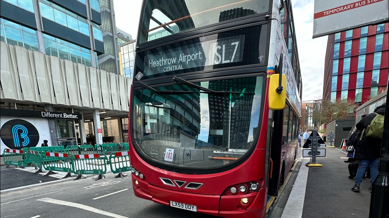 *LX59 DDY*Go Ahead London 59Reg Volvo B9TL Wright Eclipse Gemini 2(Ex East London Transit)
