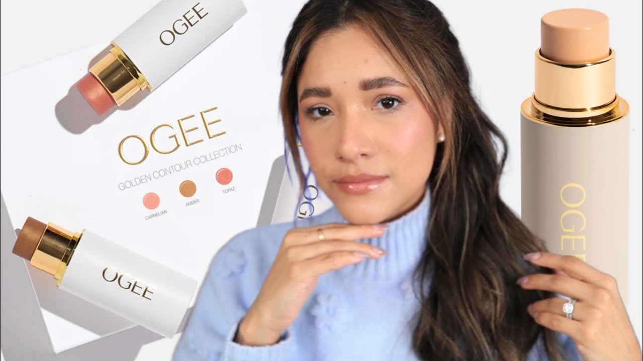 TESTING OUT OGEE MAKEUP | Complexion stick + Contour Collection + Wear Test