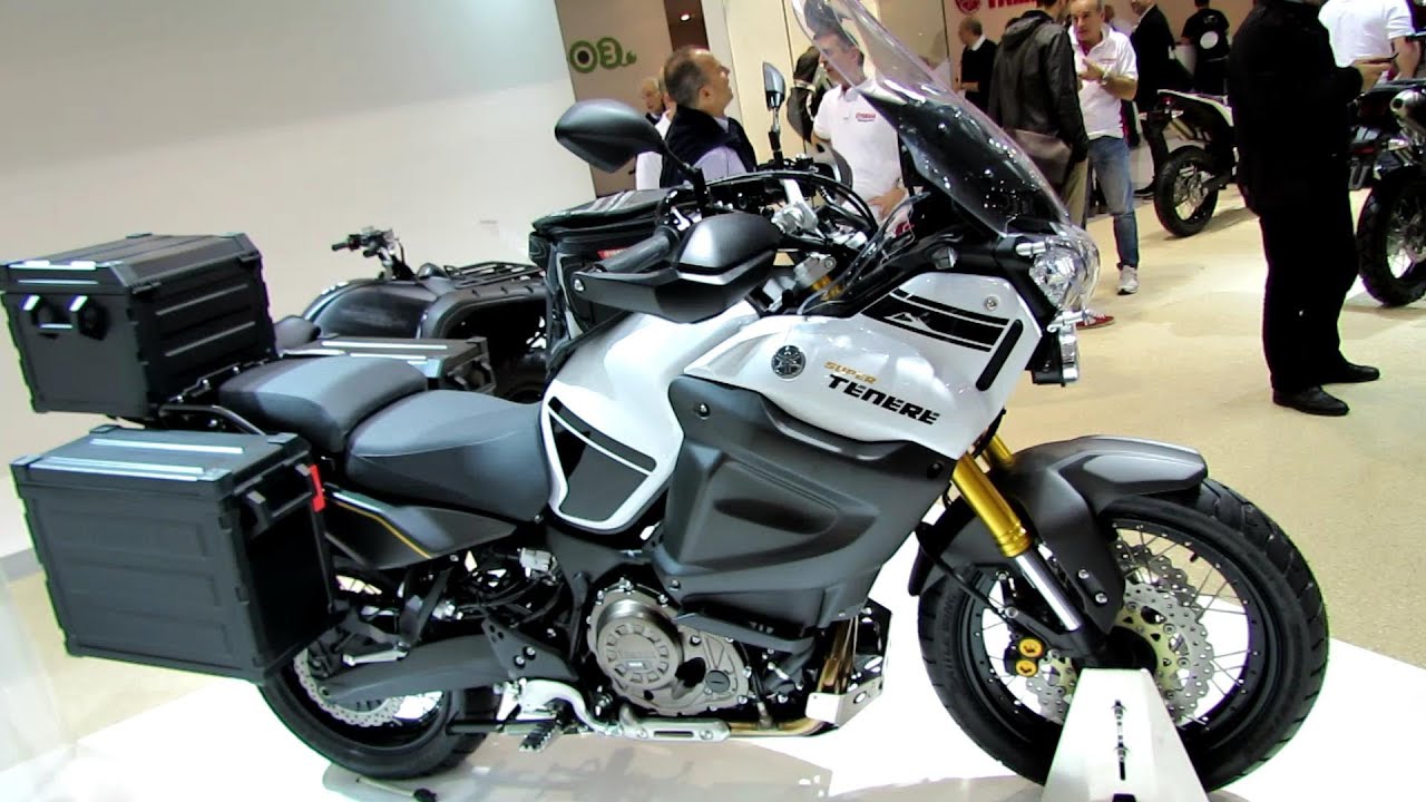 2014 Yamaha XT1200ZE Super Tenere Walkaround - 2013 EICMA Milano Motorcycle Exhibition
