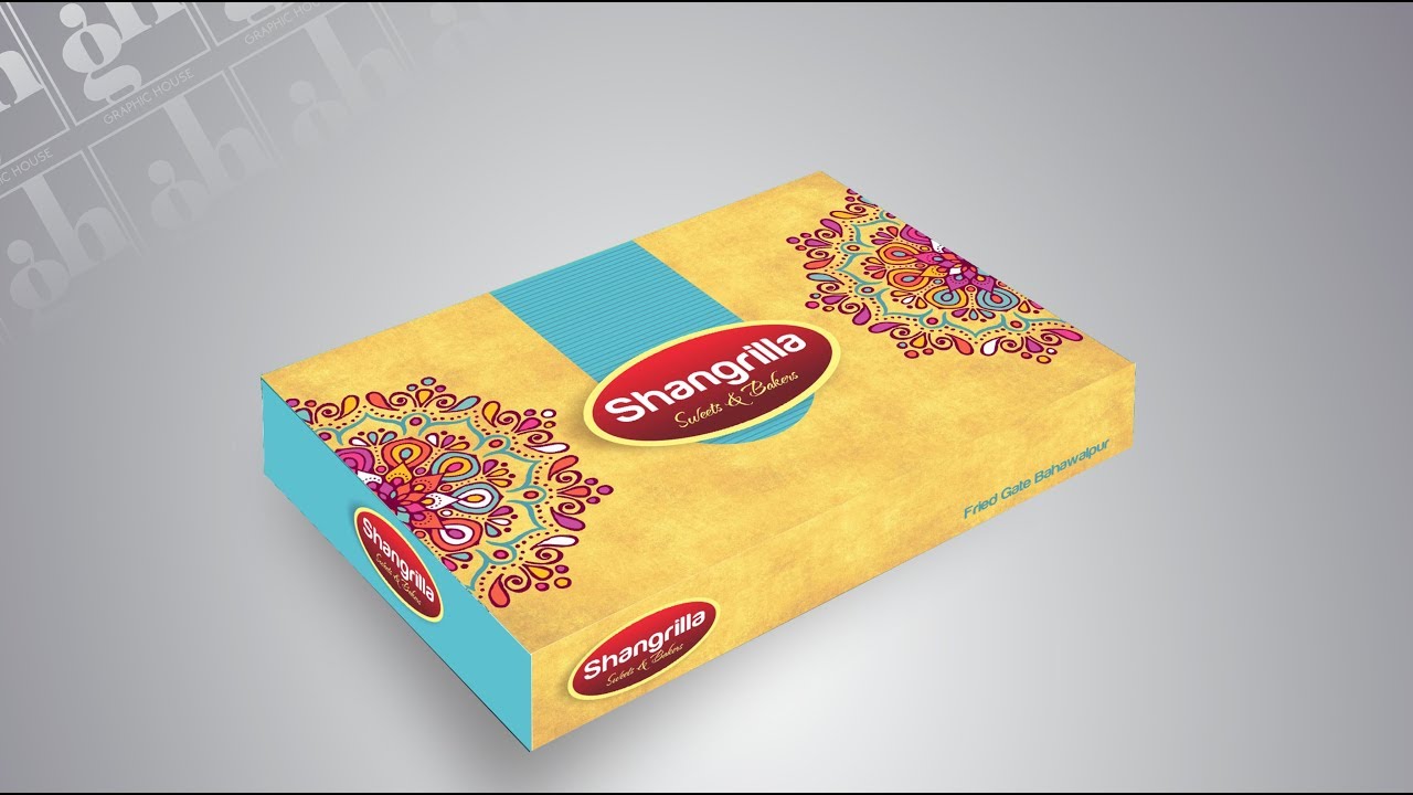 Coreldraw Tutorials | Sweets Box Design in Coreldraw || #Graphic House