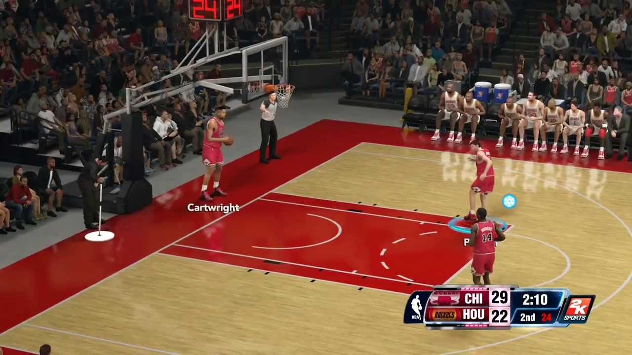 NBA 2k14: Next Gen - '91 Bulls vs 94 Rockets - Full Game | PS4