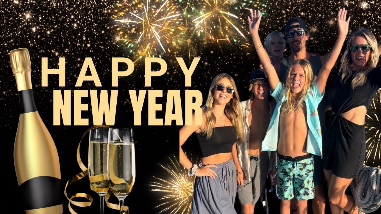 Happy New Year! (Celebrating New Year's on a sailboat) Episode #17