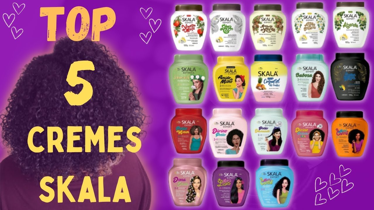 TOP 5 CREMES DA SKALA QUE MAIS DEFINE OS CACHOS E CRESPOS