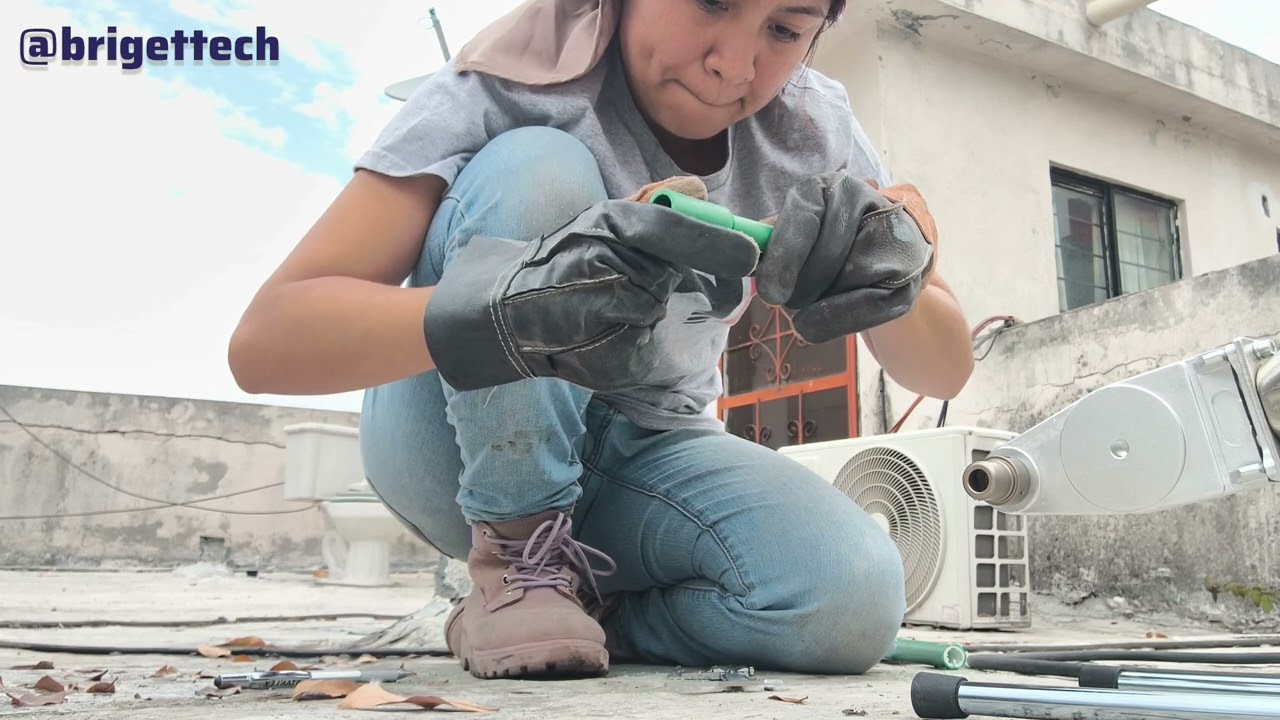 Primera vez utilizando la termofusora.