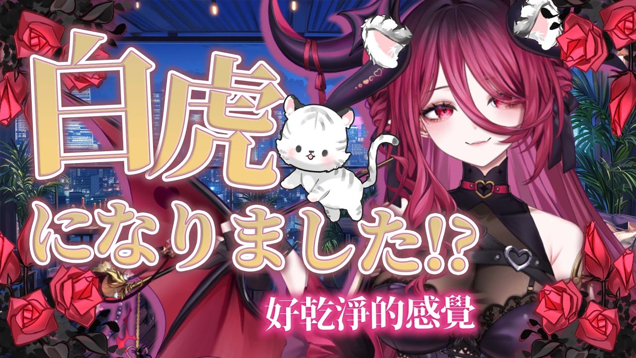 【雜談】白虎になりました!?😎小姐姐被我嚇死😍補充芭芭能量!  |  #初見安安