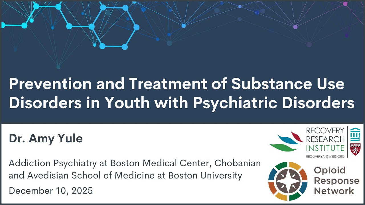 Prevention and Treatment of Substance Use Disorders in Youth with Psychiatric Disorders