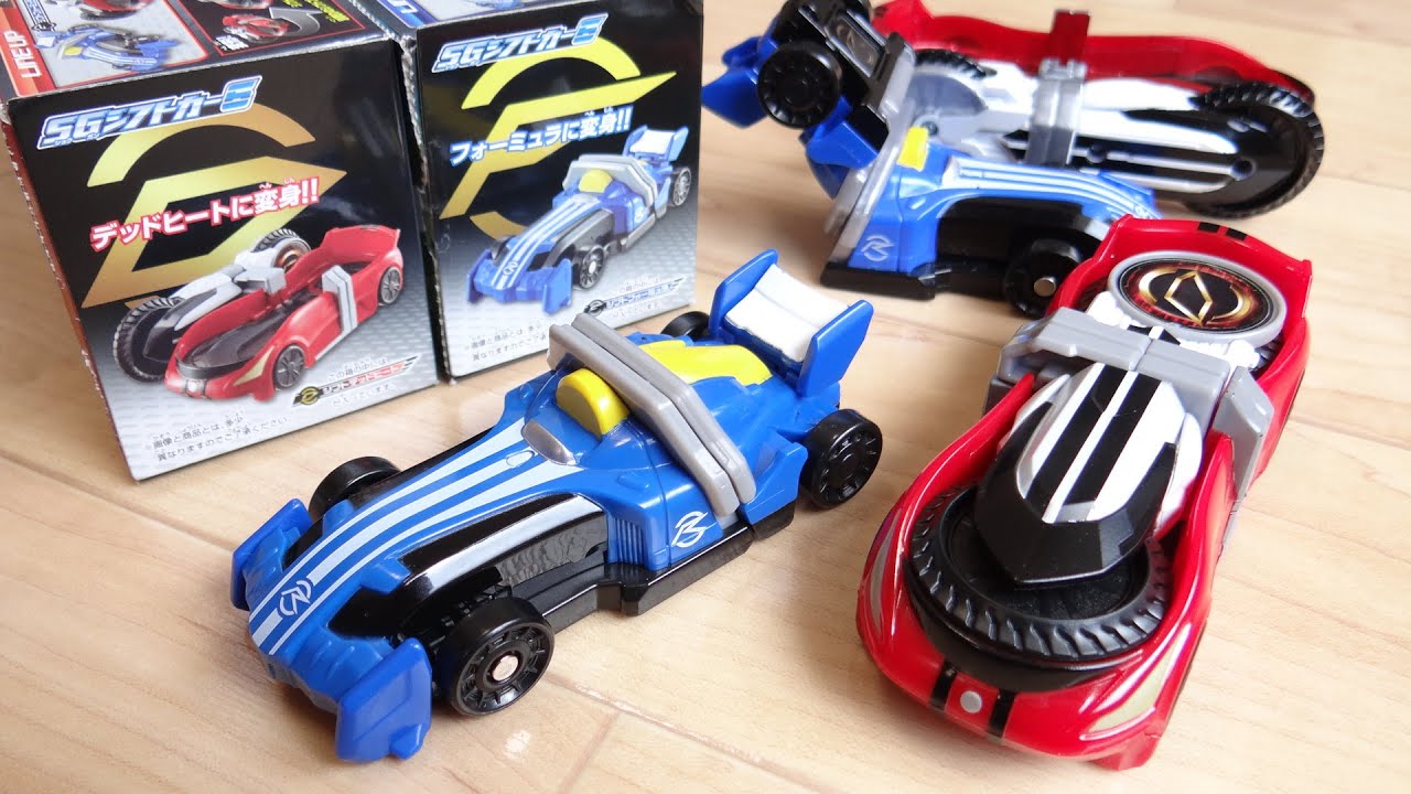 食玩版シフトフォーミュラが発売！SGシフトカー6 フォーミュラ & デッドヒート レビュー！全5種 バット・キケーン・サーカス 仮面ライダードライブ