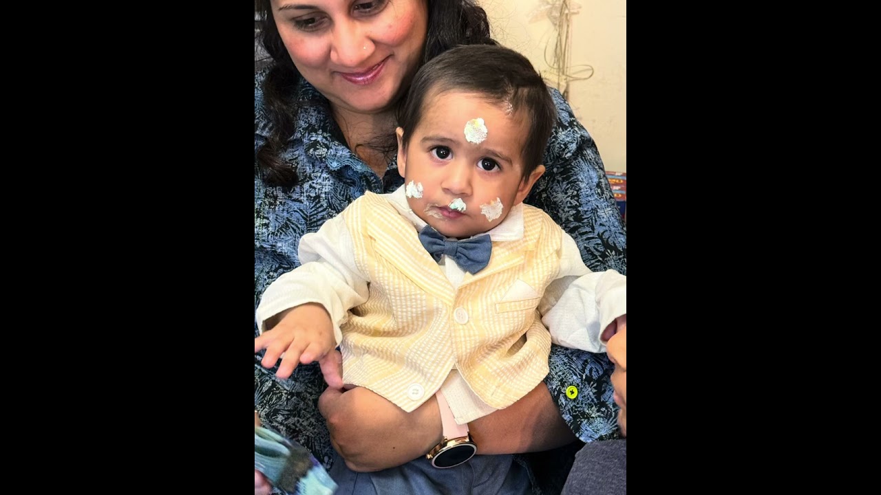 Hashim Maaraj 1st Birthday 