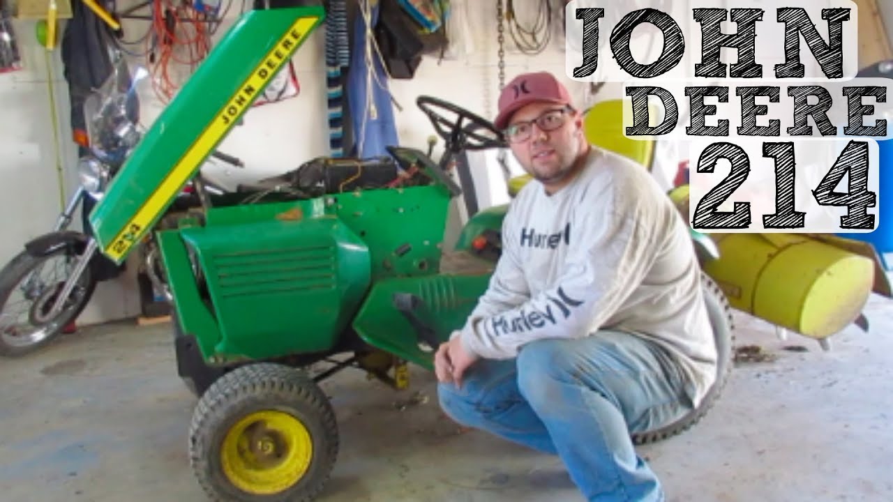 John Deere 214 Oil Change