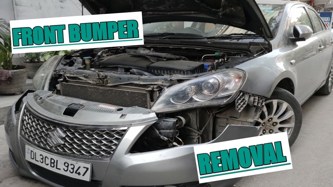 How to open car bumper || how to open suzuki kizashi bumper || Suzuki kizashi