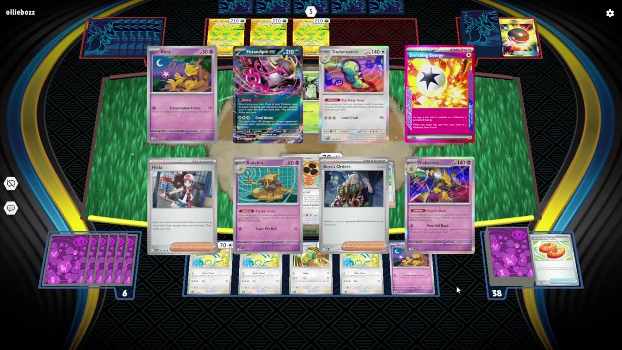 Pokémon Tcg Live   Standard Ranked 2026 Januar   04 Alakazam Powerfull Hand