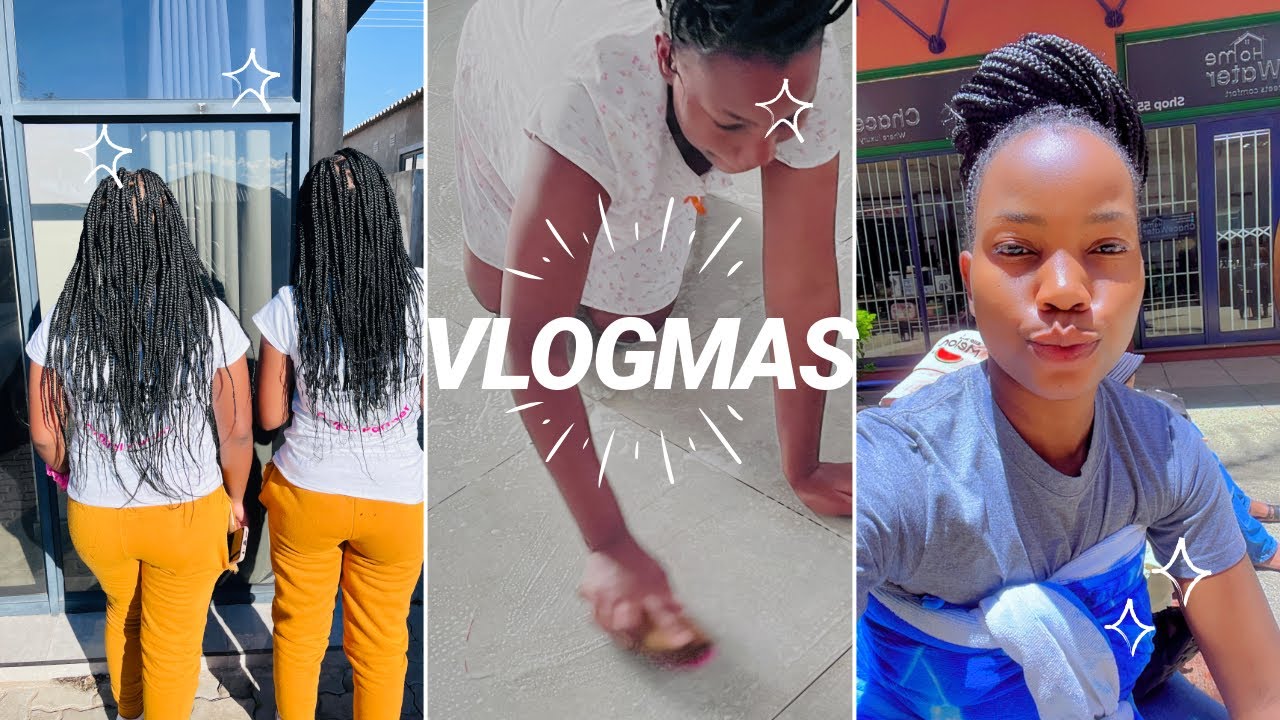 Vlogmas Ep 4: Twin Hair Day ✨+ A Little Spring Cleaning Reset