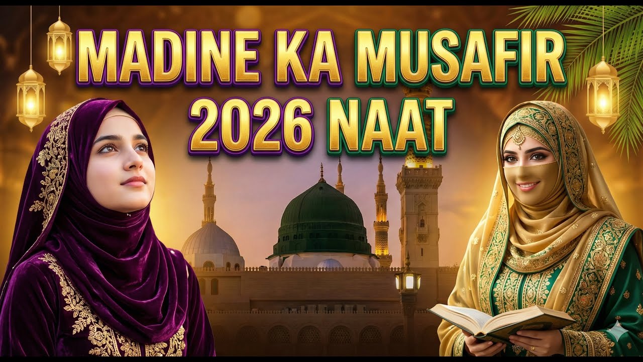 💖 Madine Ka Musafir | New Soulful Naat Sharif 2026 | Madina Naat