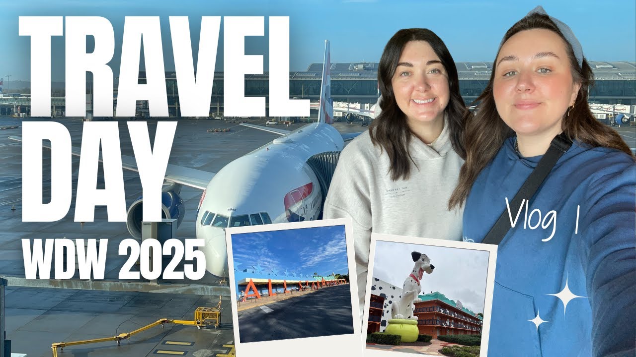Disney Travel Day | Walt Disney World March 2025 | London Gatwick to All Star Movies!