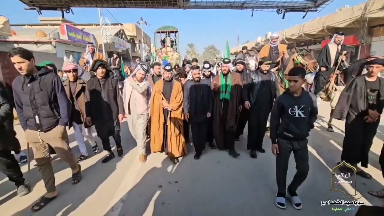 هاكذا عندما تشتمع الكواكب الحسينيه في خدمة الامام المظلوم الإمام الكاظم ع سيد حاتم ولاخ حجي حسون