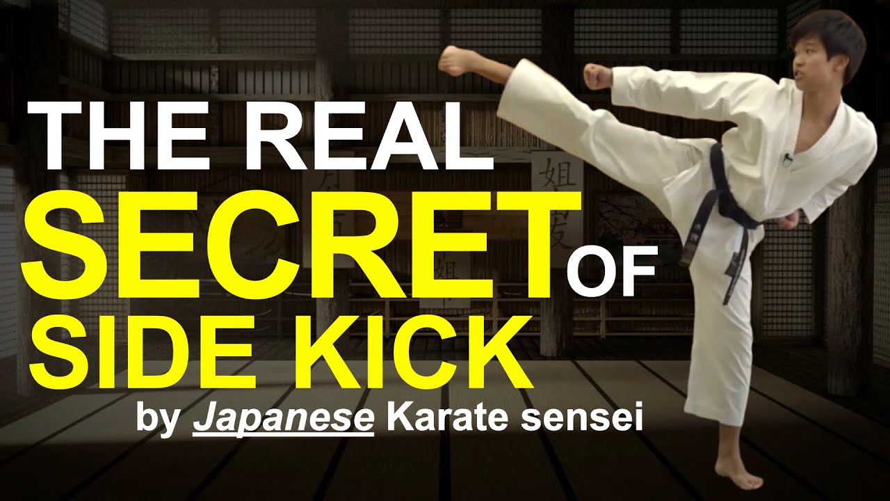 How To Master Yoko Geri Keage (Karate Side Kick) !