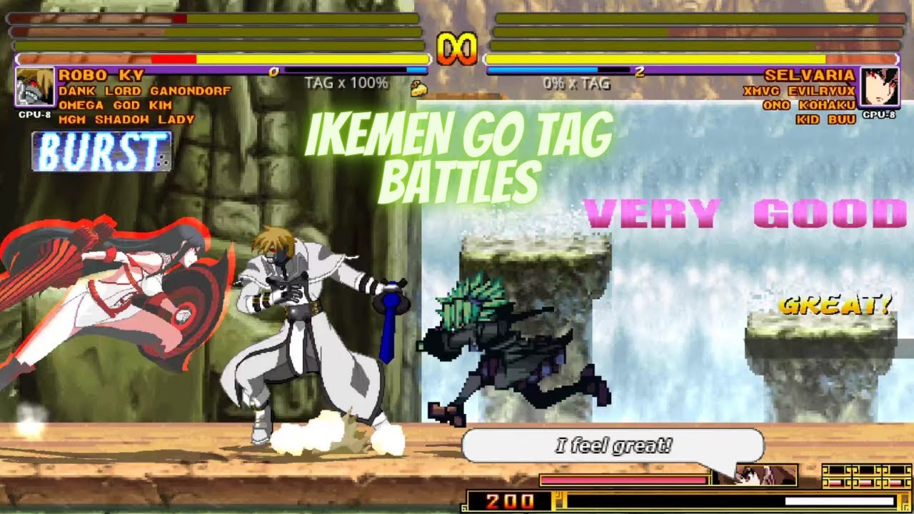 [IKEMEN GO/Mugen] Team Yueng Soi Leng vs Team Iron Man SNES