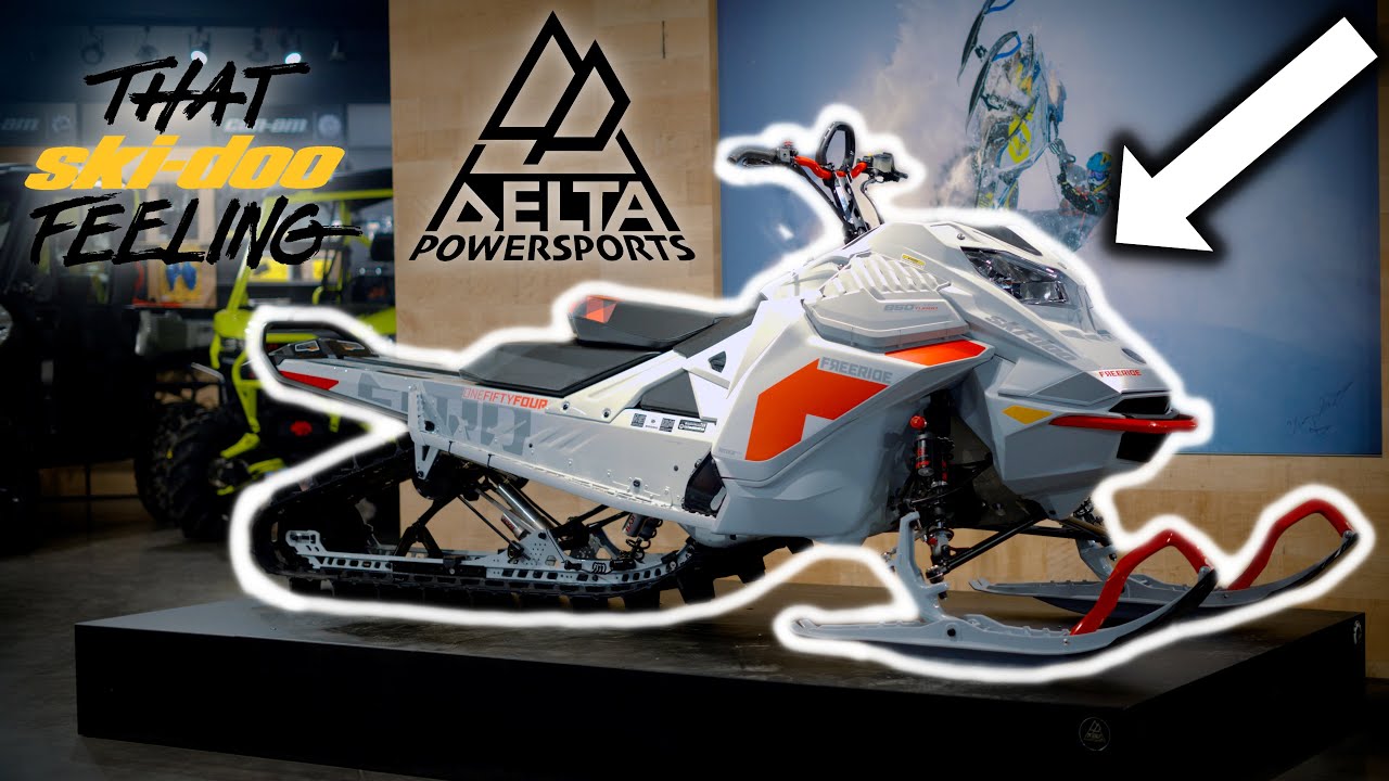 2021 Ski-Doo Freeride 850 Turbo | 154 Track (Full Walk Around)