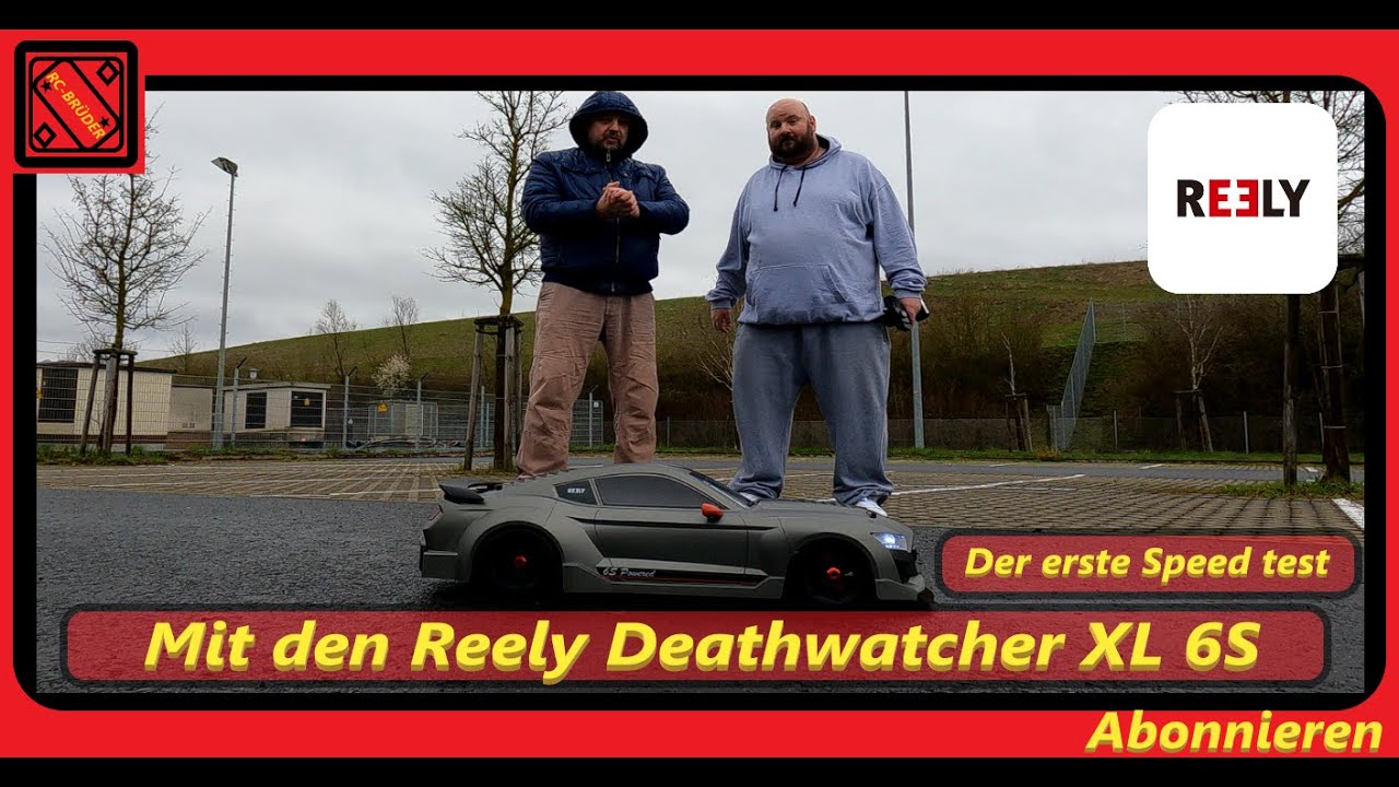 Der erste SpeedTest  des Reely Deathwatcher XL 6S Geht Fast SCHIEFF