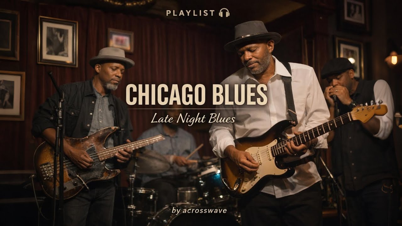 PLAYLIST 🎧 하루가 저문 뒤, 더 깊어지는 시카고 블루스 ｜ Chicago Blues: Late Night Blues