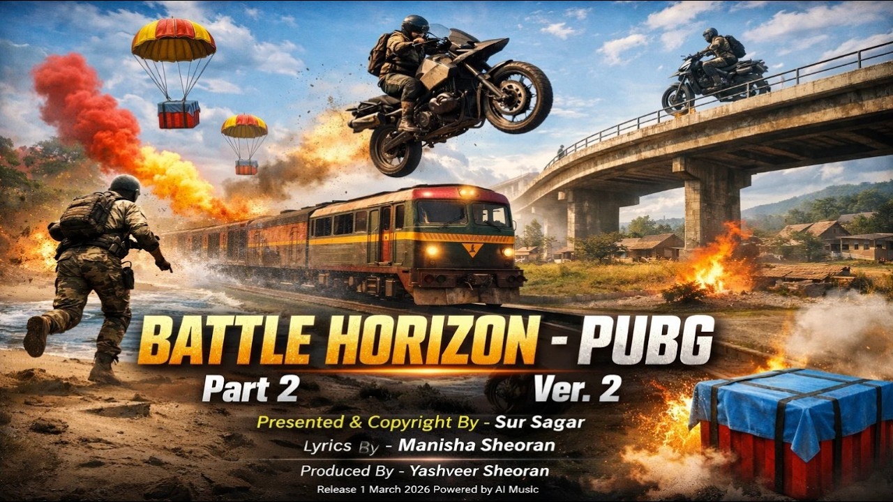 Battle Horizon - PUBG | Part 1 | PUBG Game Background Song | Lyrcis By Manisha Sheoran