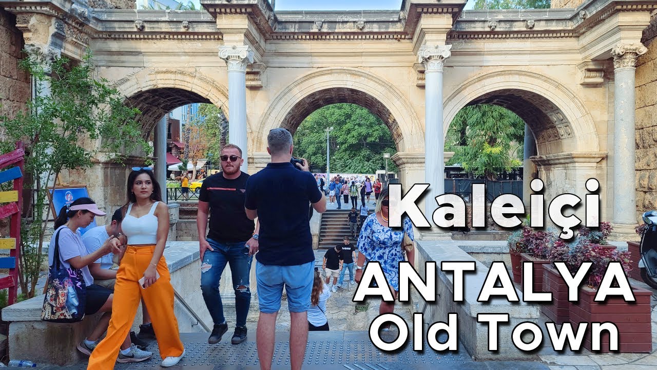 🇹🇷Старый город Анталии (Калеичи) | ЛУЧШЕЕ МЕСТО для посещения в Анталии! | 4k Путешествие по Турции
