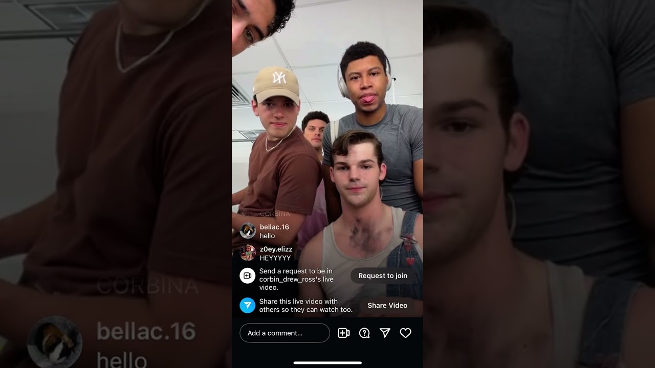 The Outsiders Tour in Tulsa 10/11/25 Corbin Drew Ross Insta Live