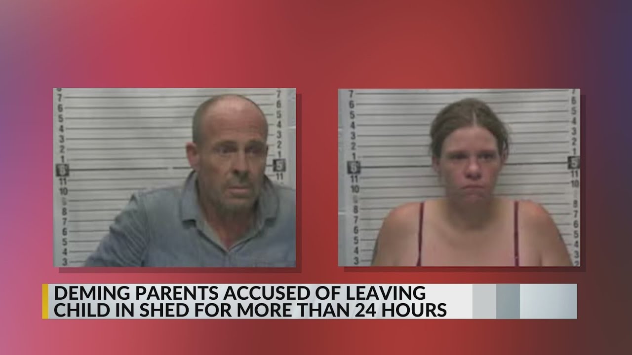 Deming couple accused of locking 6-year-old child in shed to remain in custody awaiting trial