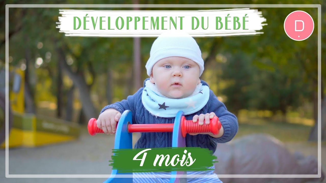 Développement de bébé - 4ème mois