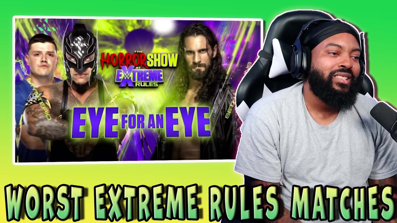 10 Worst Extreme Rules Pay Per View Matches Ever | partsFUNknown (REACTION)