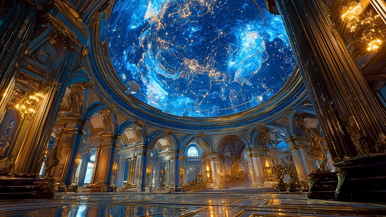 When Time Softens Into Color | Dreamlike Celestial Ambient Fantasy 4K Dream