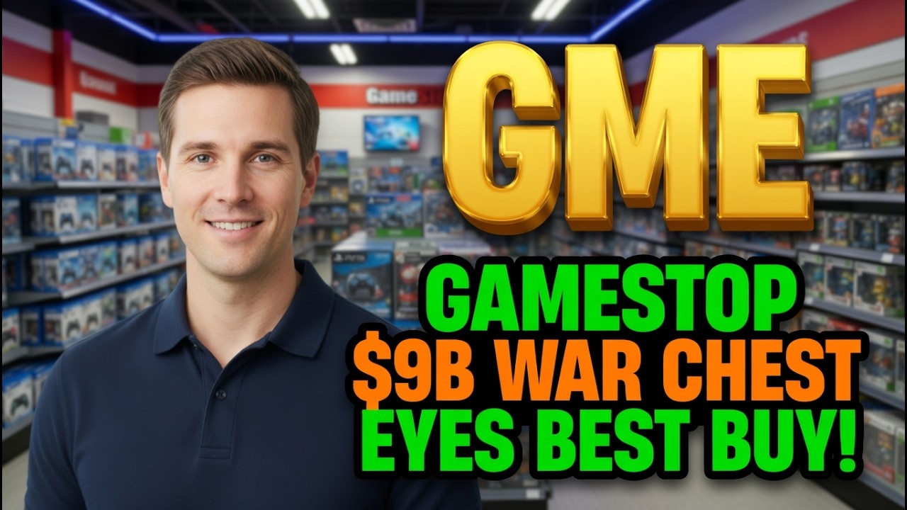 GameStop $9B War Chest Eyes Best Buy! GME Stock Analysis