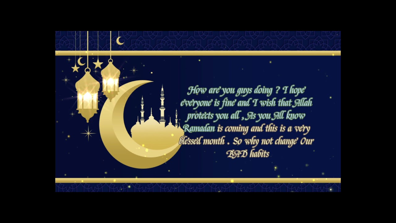 RAMADAN KAREEM 2021 | radaman wishes | special message